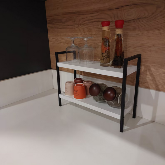 2-Tier Kitchen Countertop Storage Shelf