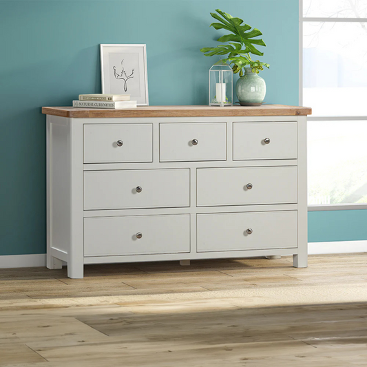 Elegant Off-White Storage Chest